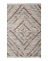 Feizy Beckett 8900724f Area Rug, 2' X 3' In Tan Gray