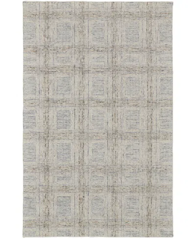 Feizy Belfort 8668f 2'x3' Area Rug In Ivory,gray