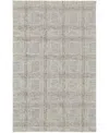 Feizy Belfort 8668f 5'x8' Area Rug In Ivory,gray