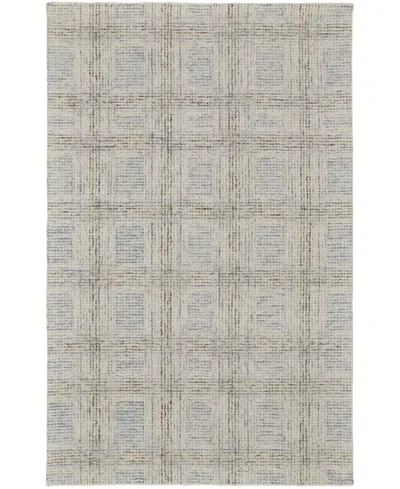 Feizy Belfort 8668f 5'x8' Area Rug In Ivory,gray