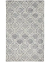 Feizy Belfort 8698775f Area Rug, 5' X 8' In Gray/ivory