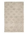Feizy Belfort 8698775f Area Rug, 5' X 8' In Light Gray