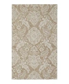 Shop Feizy Belfort 8698776f Area Rug, 2' X 3' In Taupe/ivory