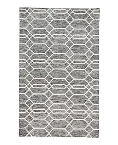 Feizy Belfort 8698777f Area Rug, 2' X 3' In Charcoal/ivory