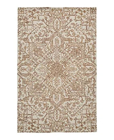 Feizy Belfort 8698778f Area Rug, 2' X 3' In Ivory/brown