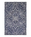 Feizy Belfort 8698778f Area Rug, 2' X 3' In Navy
