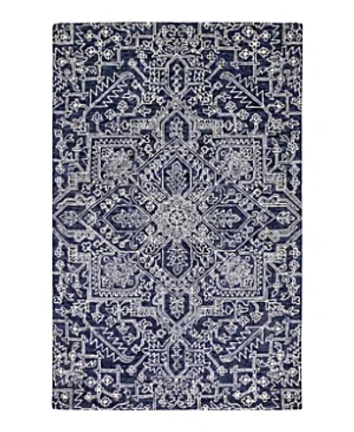 Feizy Belfort 8698778f Area Rug, 2' X 3' In Navy