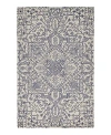 Feizy Belfort 8698778f Area Rug, 8' X 10' In Ivory/navy