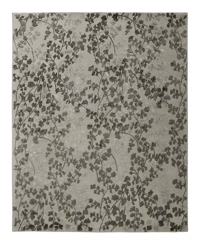 Feizy Bella 9698832f Area Rug, 5' X 8' In Silver/gray
