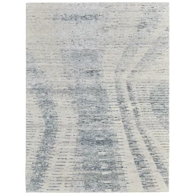 Feizy Brighton Abstract Hand Knotted Ivory Area Rug 2' X 3'