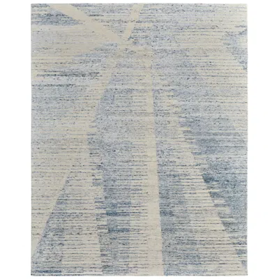 Feizy Brighton Abstract Hand Knotted Ivory Area Rug 2' X 3'