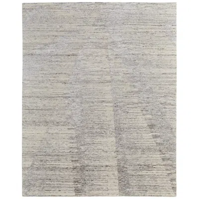 Feizy Brighton Abstract Hand Knotted Ivory Area Rug 8'-6" X 11'-6"