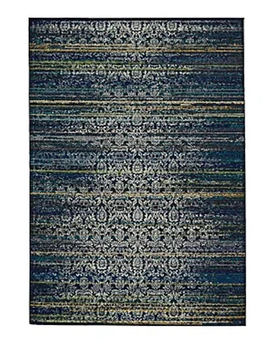 Feizy Brixton 6163598f Area Rug, 6'7 X 9'6 In Blue/ivory