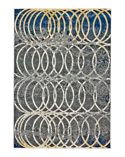 Feizy Brixton Rug In Blue