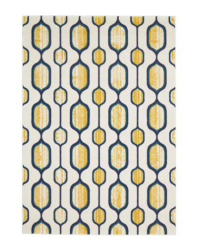Feizy Brixton Rug In Yellow