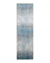 Feizy Cadiz 39fwf Runner Area Rug, 3'1 X 10' In Blue Gray