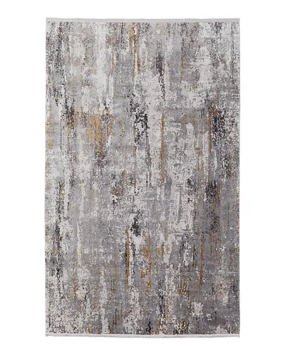 Feizy Cadiz 8663887f Area Rug, 6'6 X 9'6 In Ivory/gray