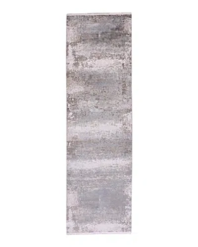 Feizy Cadiz 8663888f Runner Area Rug, 3'1 X 10' In Taupe/gray