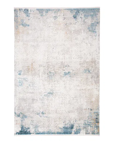 Feizy Cadiz 8663889f Area Rug, 7'9 X 11' In Ivory/blue