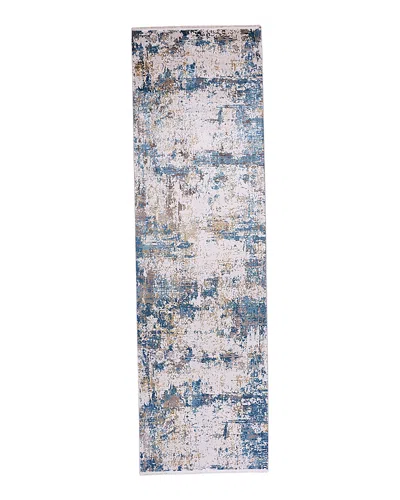 Feizy Cadiz 8663891f Runner Area Rug, 3'1 X 10' In Ivory/tan