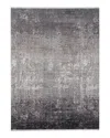 Feizy Cadiz 86639fwf Area Rug, 4'10 X 7'10 In Gray/black