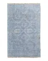 Feizy Caldwell 8798804f Area Rug, 7'6 X 9'6 In Blue/ivory