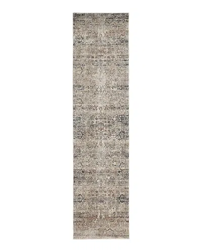 Feizy Caprio 9203958f Runner Area Rug, 2'6 X 10' In Taupe/brown