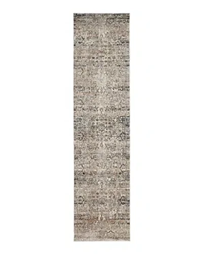 Feizy Caprio 9203958f Runner Area Rug, 2'6 X 8' In Taupe/brown
