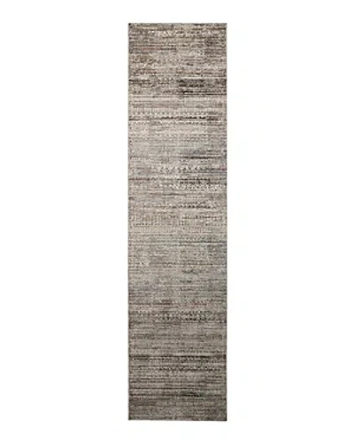 Feizy Caprio 9203959f Runner Area Rug, 2'6 X 8' In Ivory/gray