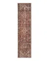 Feizy Caprio 9203960f Runner Area Rug, 2'6 X 10' In Red/ivory