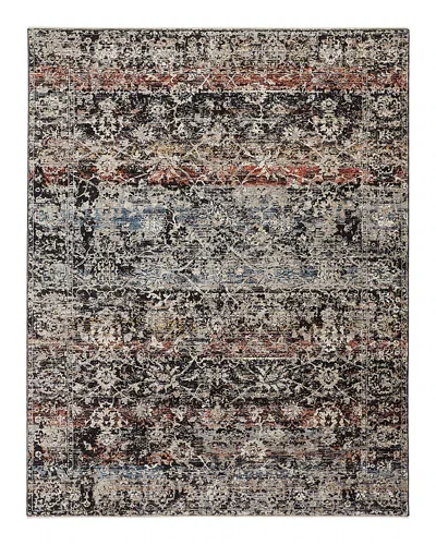 Feizy Caprio 9203962f Area Rug, 3'9 X 5'9 In Gray/black