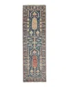 Feizy Carrington 9826499f Runner Area Rug, 2'6 X 8' In Blue/red