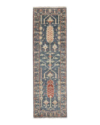 Feizy Carrington 9826499f Runner Area Rug, 2'6 X 8' In Blue/red