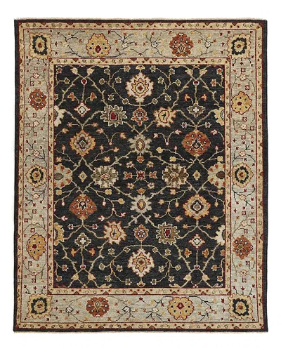 Feizy Carrington 9826500f Area Rug, 5'6 X 8'6 In Black/gold