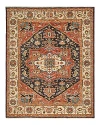 Feizy Carrington 9826803f Area Rug, 2' X 3' In Red/black