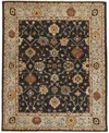 Feizy Carrington 9826500f Area Rug, 5'6 X 8'6 In Black,gold-tone
