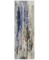 Feizy Clio 39k1f 2'9"x7'10" Runner Area Rug In Blue