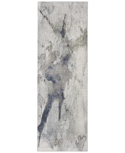 Feizy Clio 39lvf 2'9"x7'10" Runner Area Rug In Gray