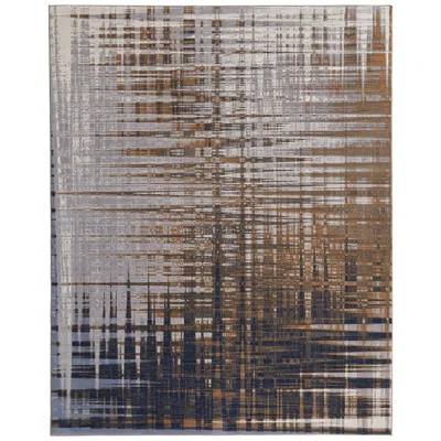 Feizy Clio Abstract Indoor Blue Area Rug 39k4f 5' X 7'-6"