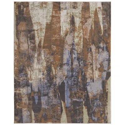 Feizy Clio Abstract Indoor Brown Area Rug 39k6f 7'-9" X 10'