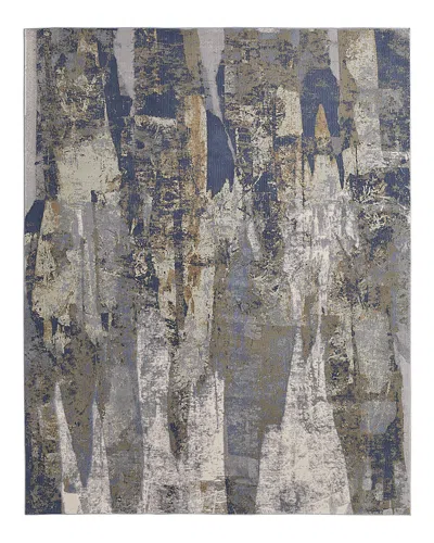 Feizy Clio Clo39k6f Area Rug, 2' X 3' In Blue/gray