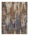 Feizy Clio Clo39k6f Area Rug, 2' X 3' In Brown/blue