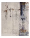 Feizy Clio Clo39lxf Area Rug, 2' X 3' In Ivory/blue