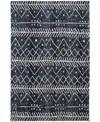 Feizy Colton 8318f 3'6"x5'6" Area Rug In Blue,ivory