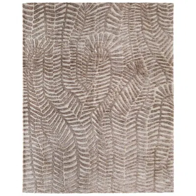 Feizy Colton Animal Print Indoor Taupe Area Rug 8a54f 3'-6" X 5'-6"