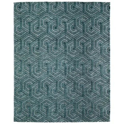 Feizy Colton Geometric Indoor Blue Area Rug 8a57f 8' X 10'