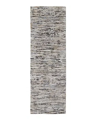 Feizy Conroe Cro6821f Runner Area Rug, 2'6 X 8' In Gray/blue