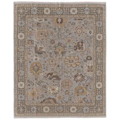 Feizy Corbitt Oriental Hand Knotted Blue Area Rug 2' X 3'