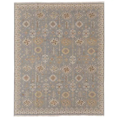 Feizy Corbitt Oriental Hand Knotted Blue Area Rug 3'-6" X 5'-6"