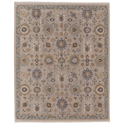 Feizy Corbitt Oriental Hand Knotted Tan Area Rug 2' X 3'